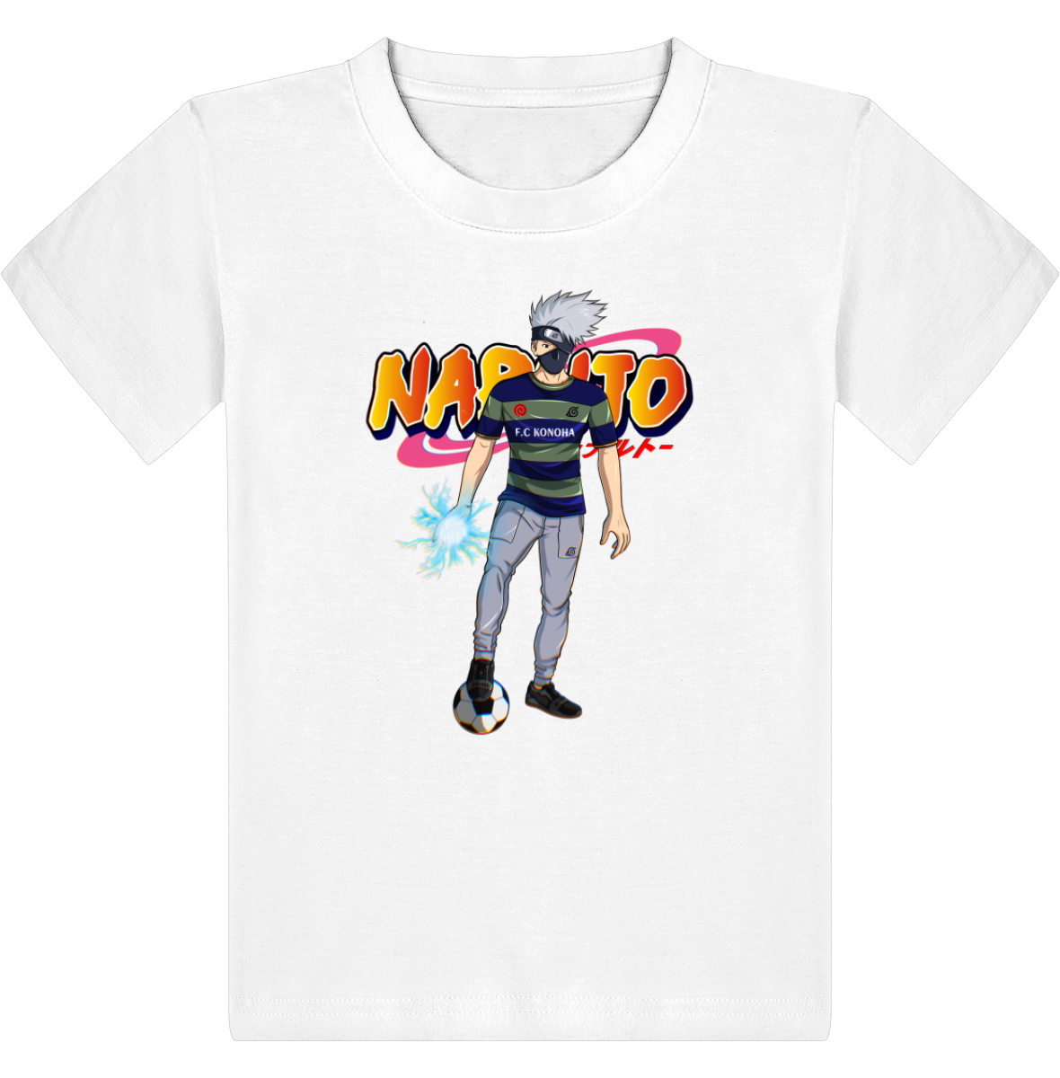 T Shirt Naruto Enfant Kakashi*