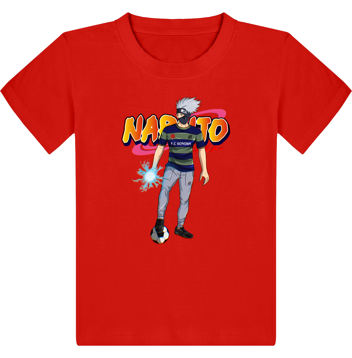 T Shirt Naruto Enfant Kakashi*