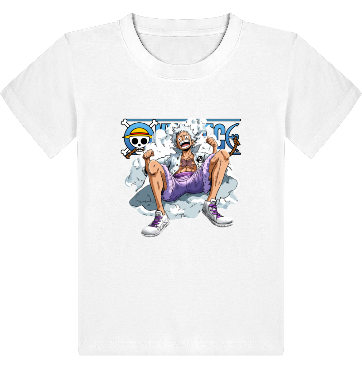 T Shirt One Piece Enfant Luffy Gear 5*