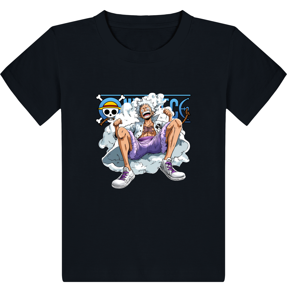T Shirt One Piece Enfant Luffy Gear 5*