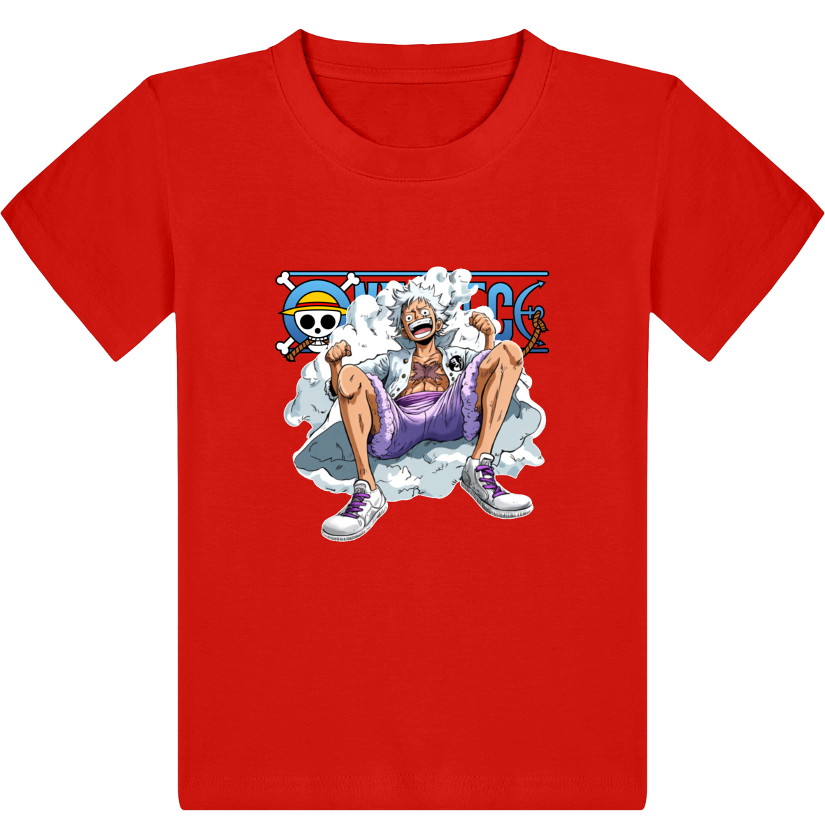 T Shirt One Piece Enfant Luffy Gear 5*