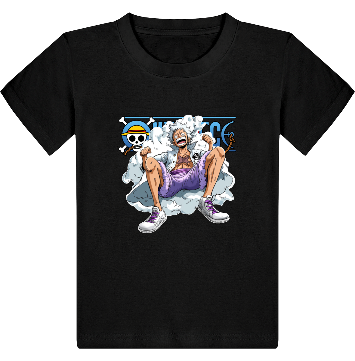 T Shirt One Piece Enfant Luffy Gear 5*