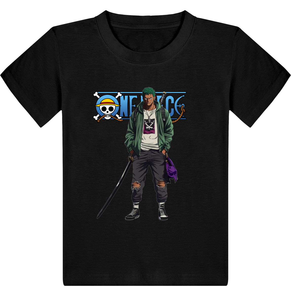 T shirt One Piece Enfant Zoro*