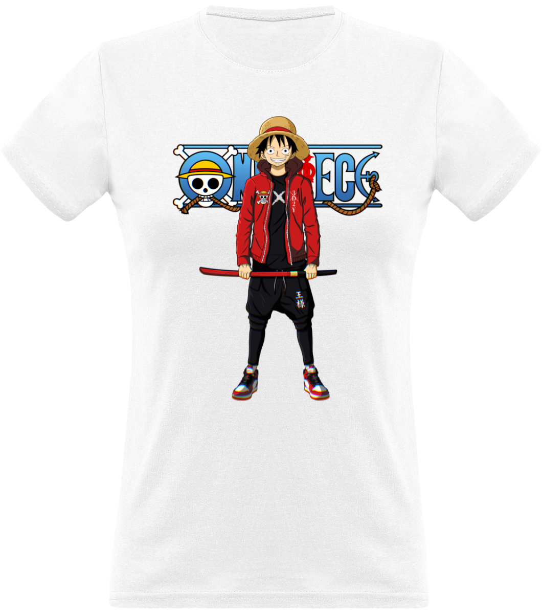 T Shirt One Piece Femme Luffy