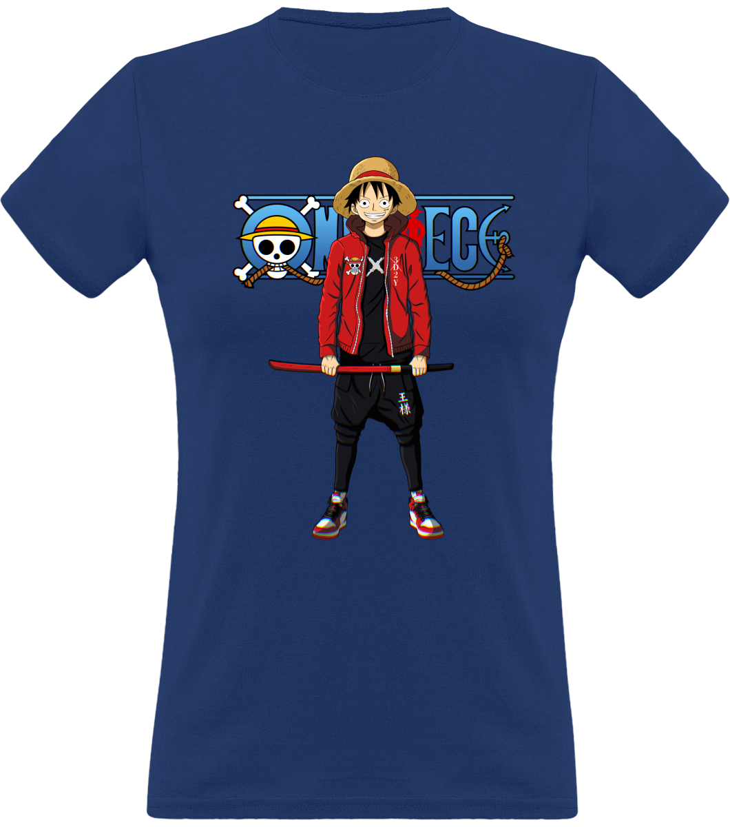 T Shirt One Piece Femme Luffy