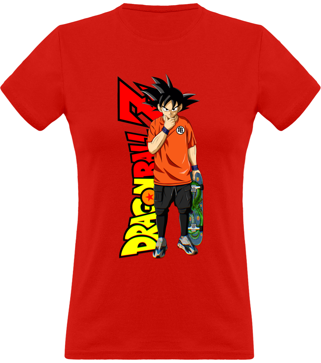 T Shirt Dragon Ball Femme Sangoku