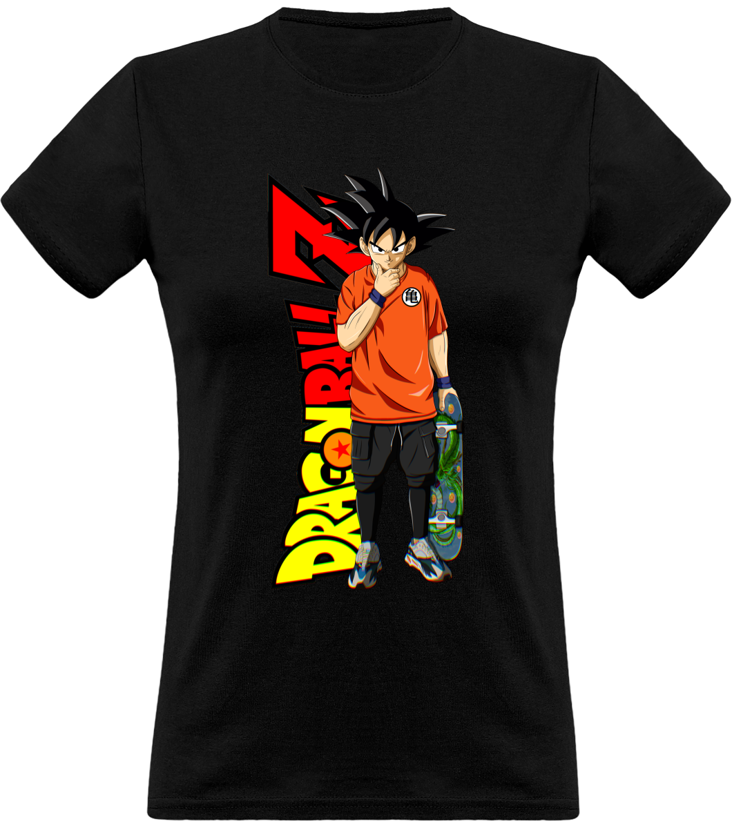 T Shirt Dragon Ball Femme Sangoku