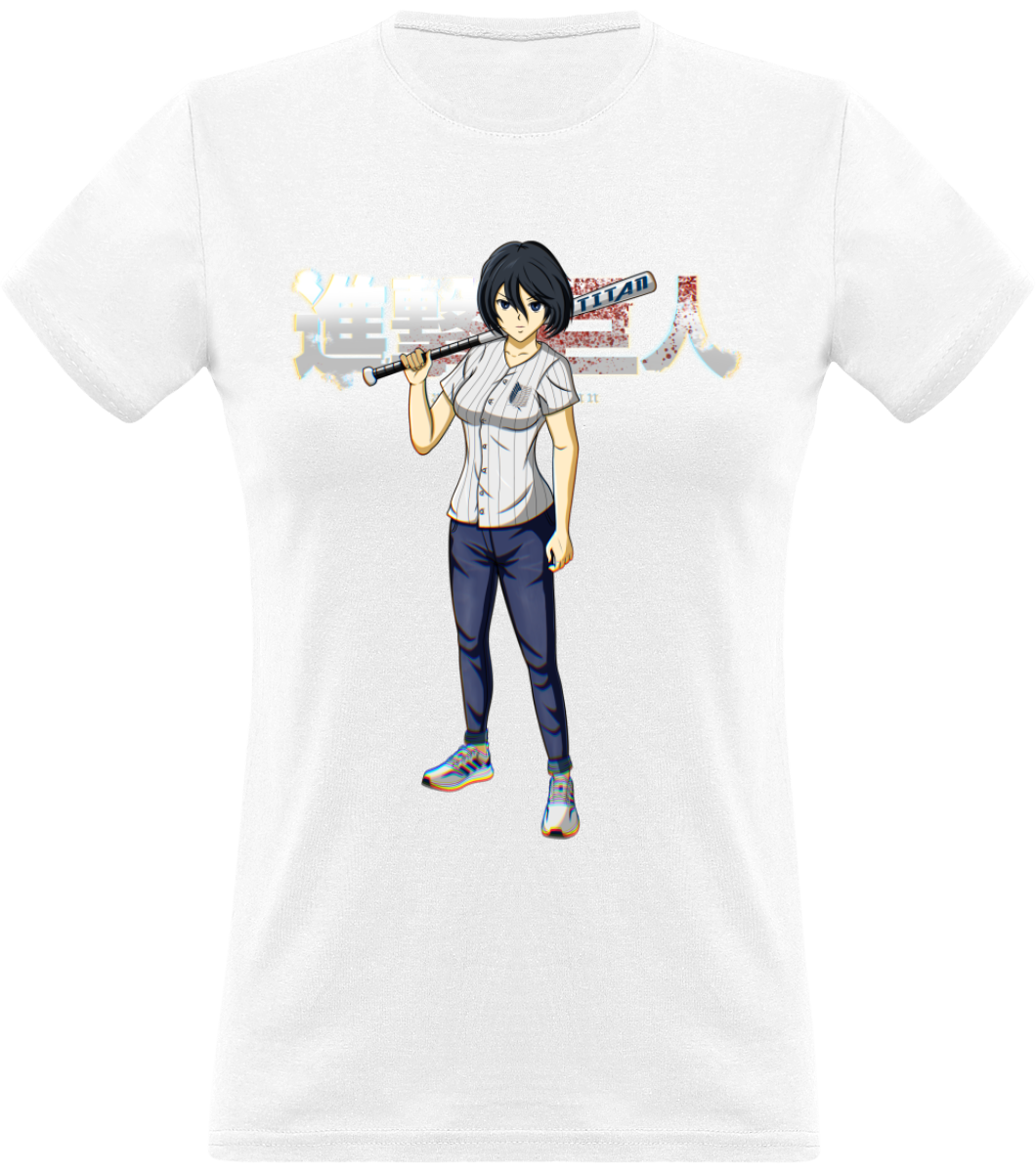 T Shirt SNK Femme Mikasa