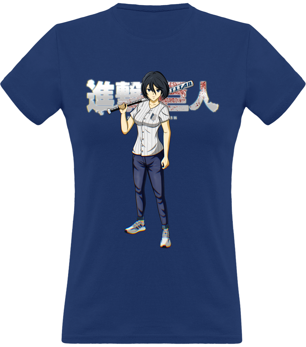 T Shirt SNK Femme Mikasa