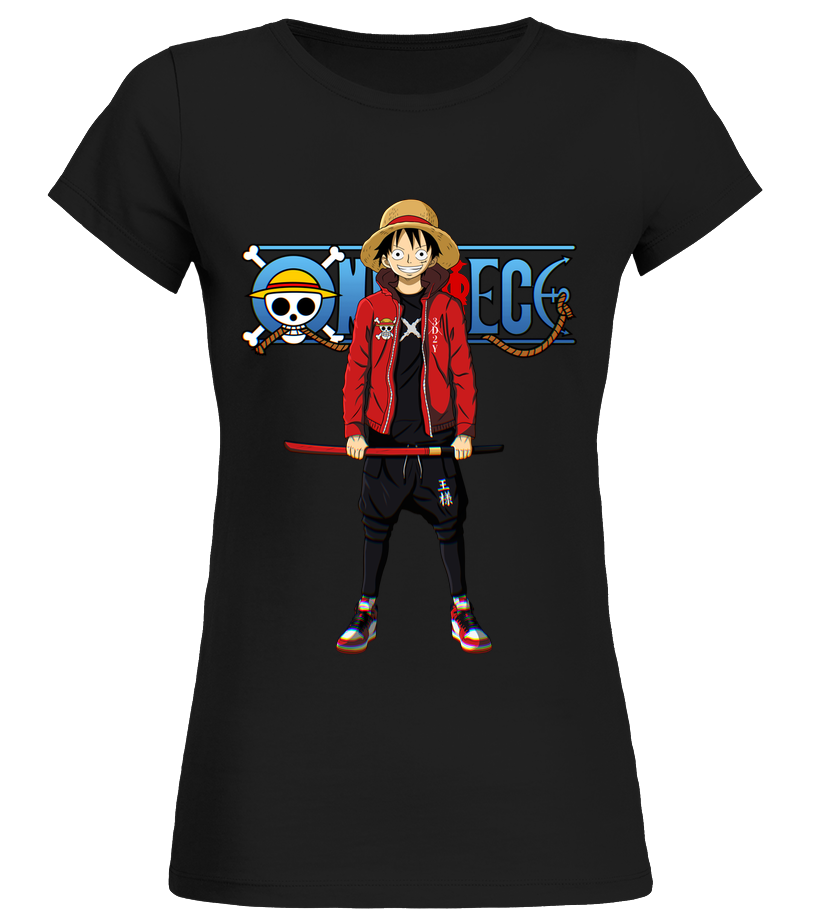 T Shirt One Piece Bio Femme Luffy