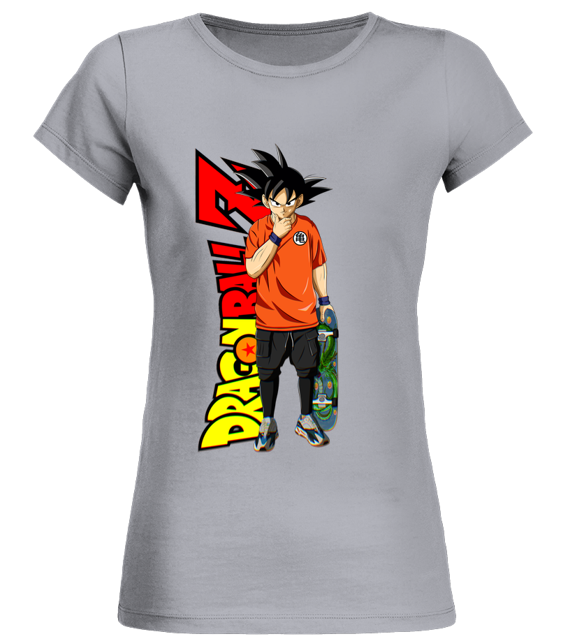 T Shirt Dragon Ball Femme Bio Sangoku