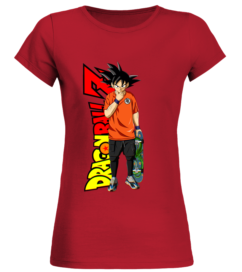 T Shirt Dragon Ball Femme Bio Sangoku