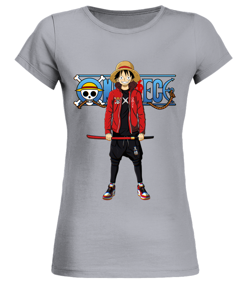 T Shirt One Piece Bio Femme Luffy