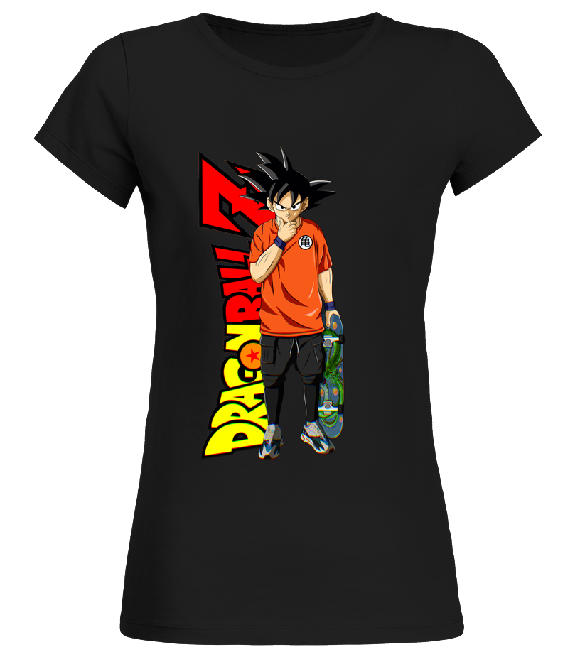 T Shirt Dragon Ball Femme Bio Sangoku