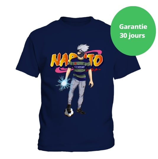T Shirt Naruto Enfant Kakashi*