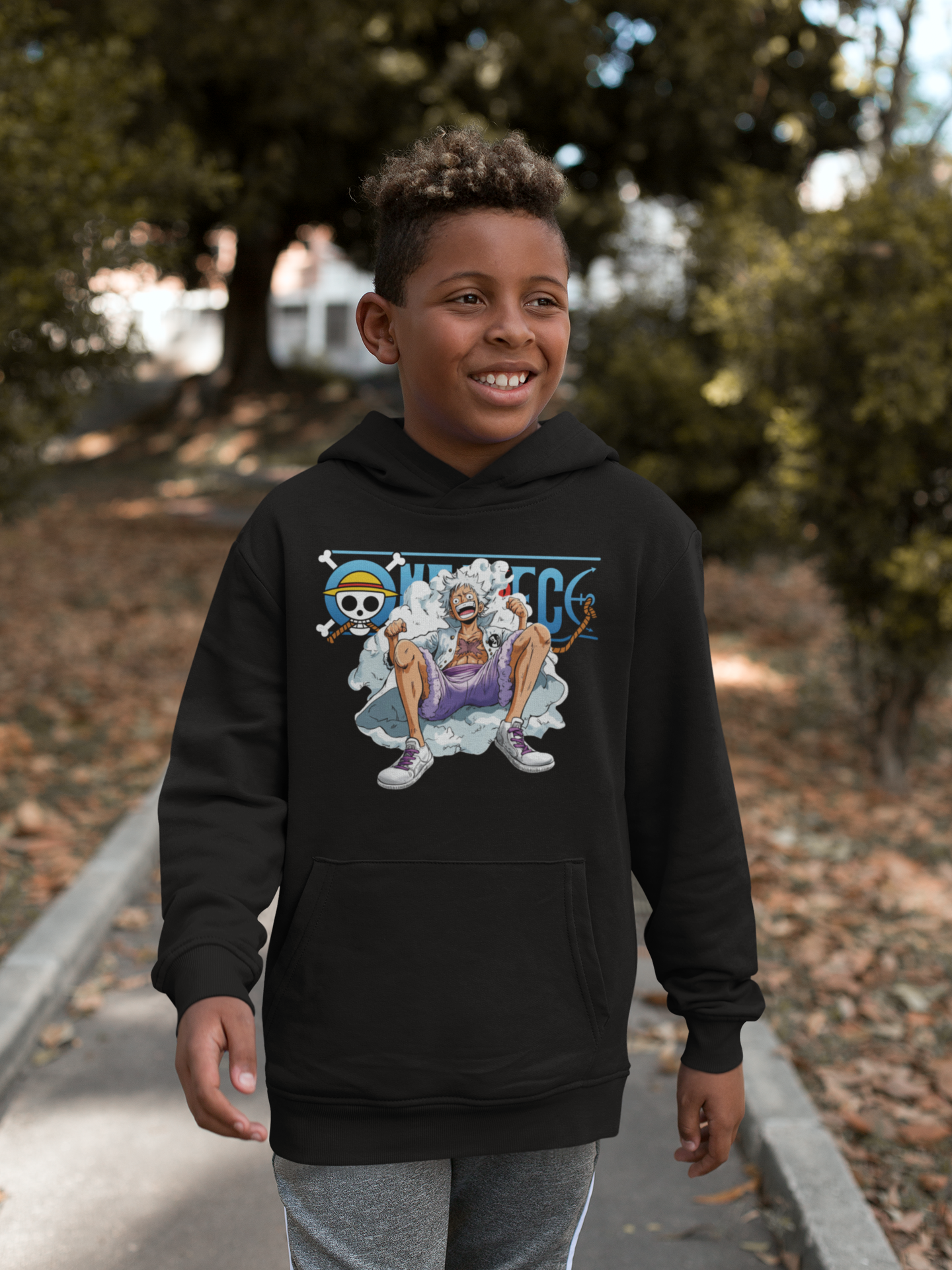 T Shirt One Piece Enfant Luffy Gear 5*