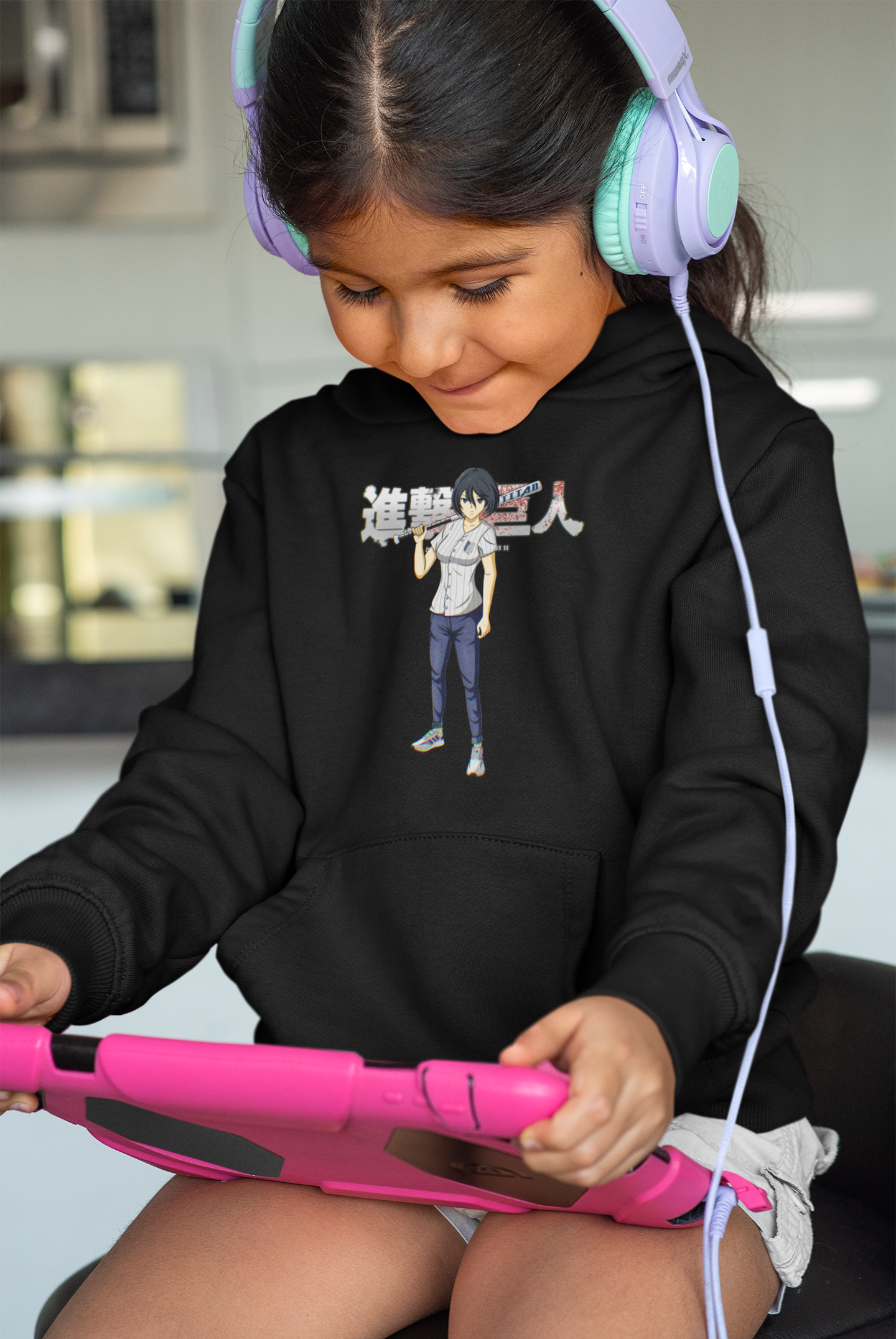 Sweat Attaque Des Titans Enfant Mikasa