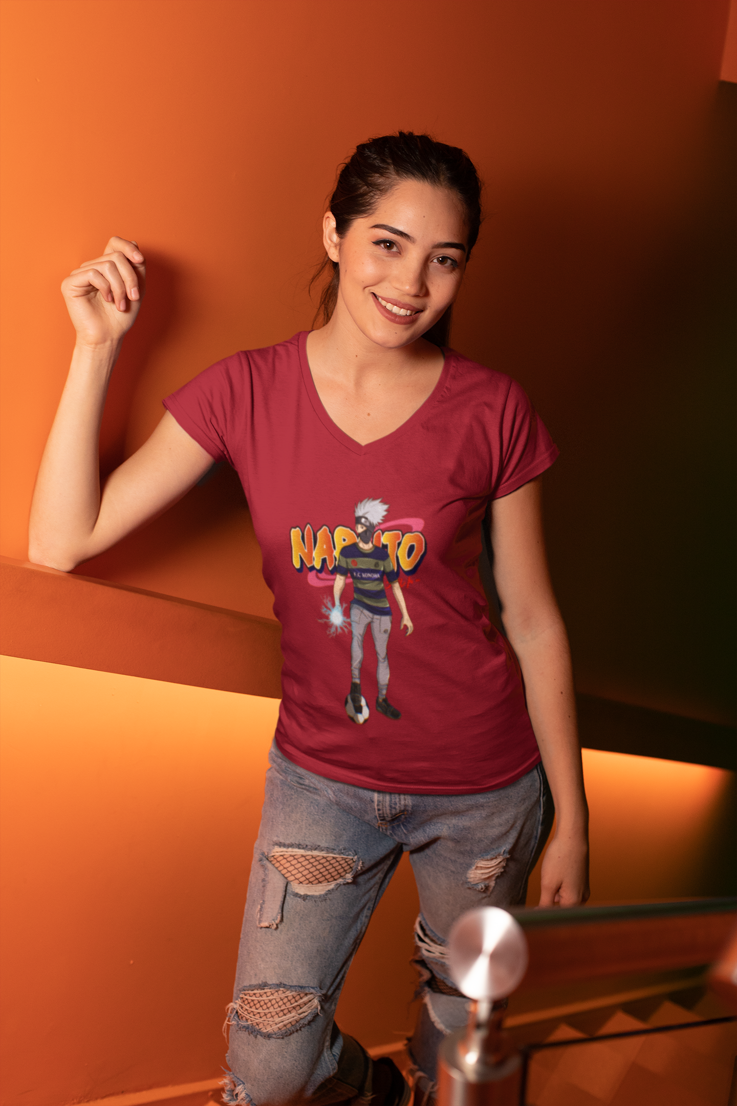 T Shirt Naruto Femme