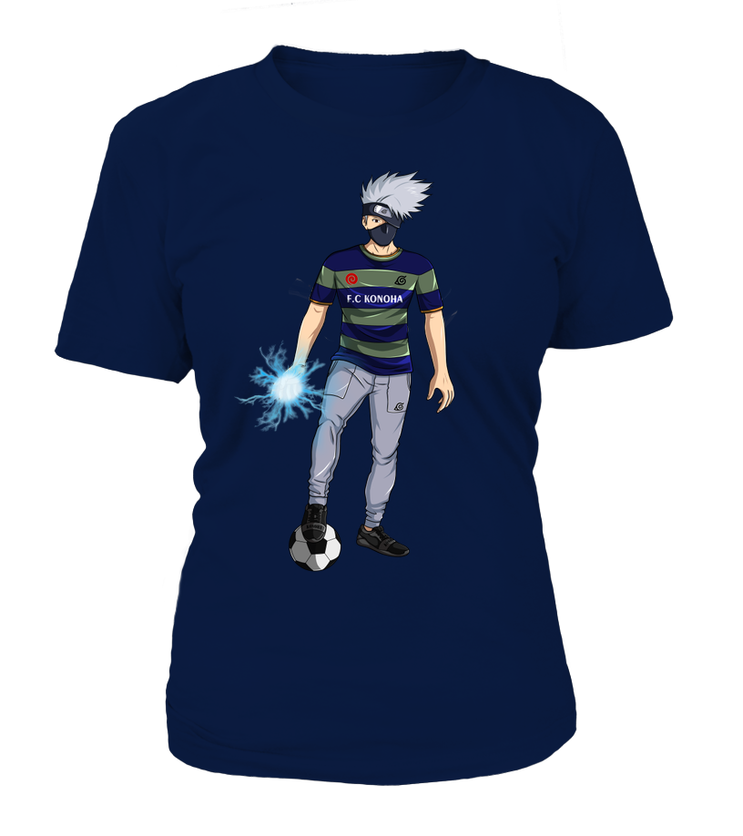 T-Shirt Naruto Femme Kakashi Football