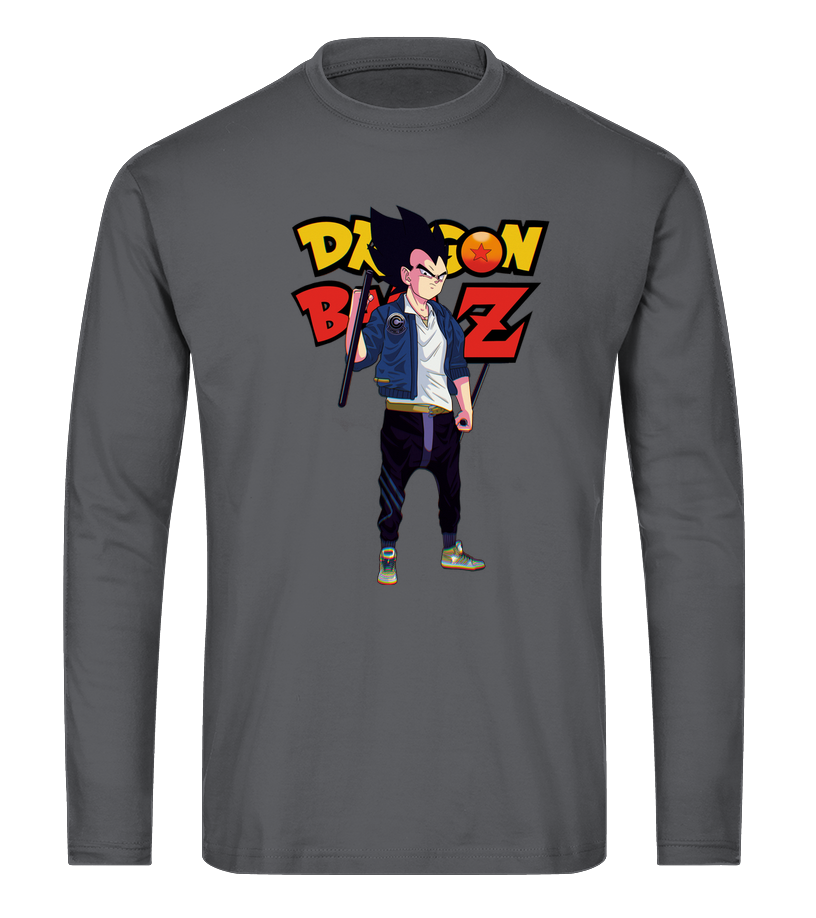 T Shirt Dragon Ball Manche Longue Bio Végeta