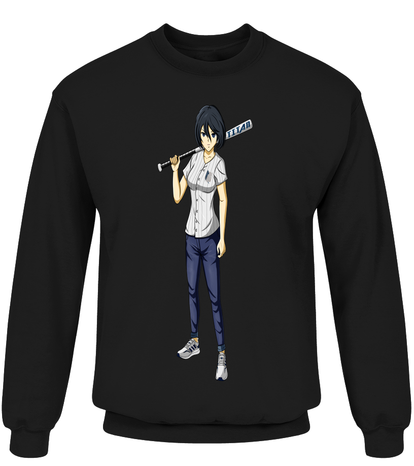 Pull Attaque Des Titans Haute Gamme Mikasa Baseball