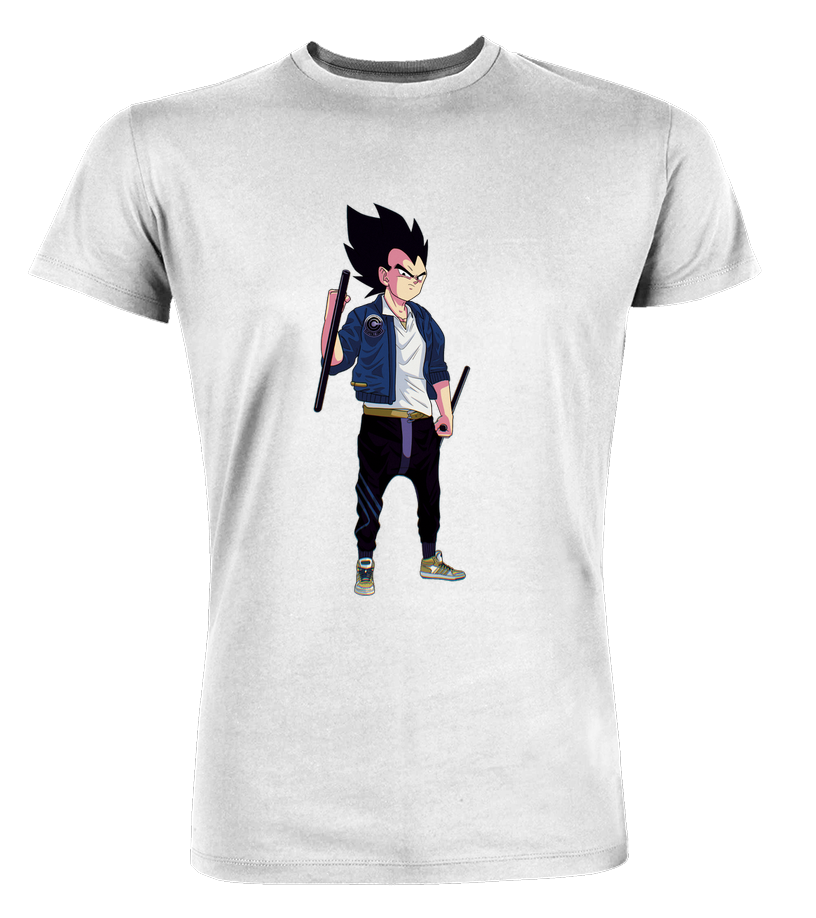 T-shirt Dragon Ball Haut de Gamme Végéta