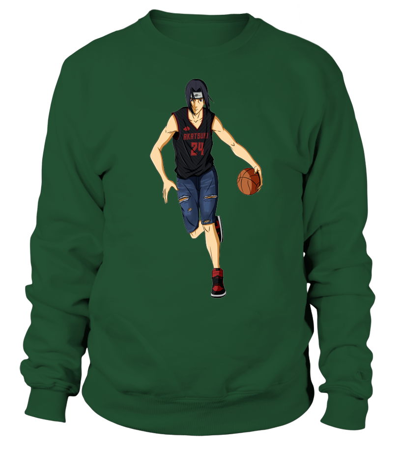 Pull Naruto Itachi Basketball vert